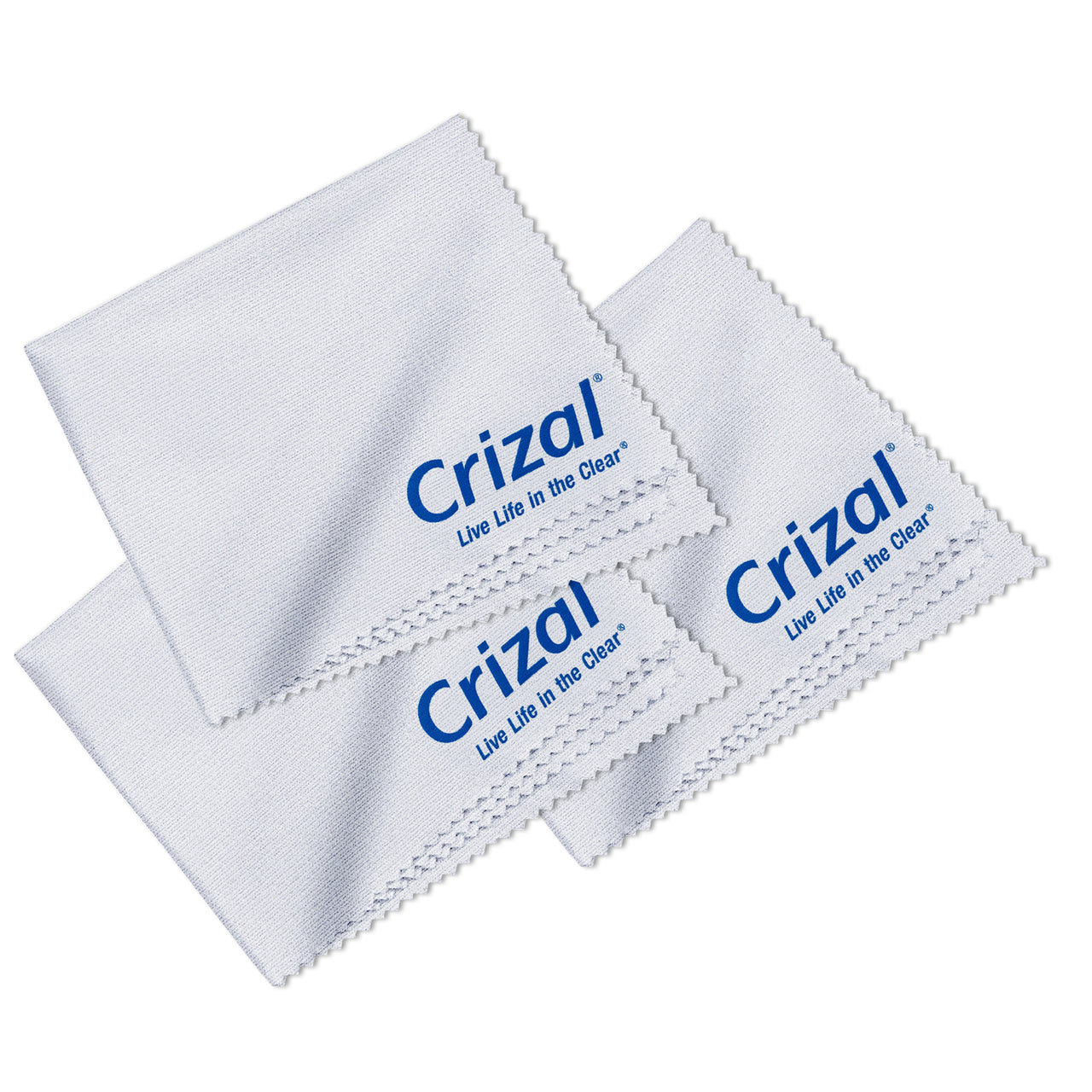 Crizal® Lens Cleaning Cloth – Safe for All Anti-Reflective Lenses Eye Glass Cleaning Cloths -Free Shipping